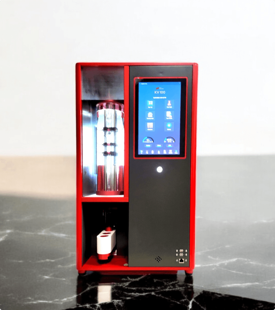 KV 100 - FULLY AUTOMATIC KINEMATIC VISCOMETER